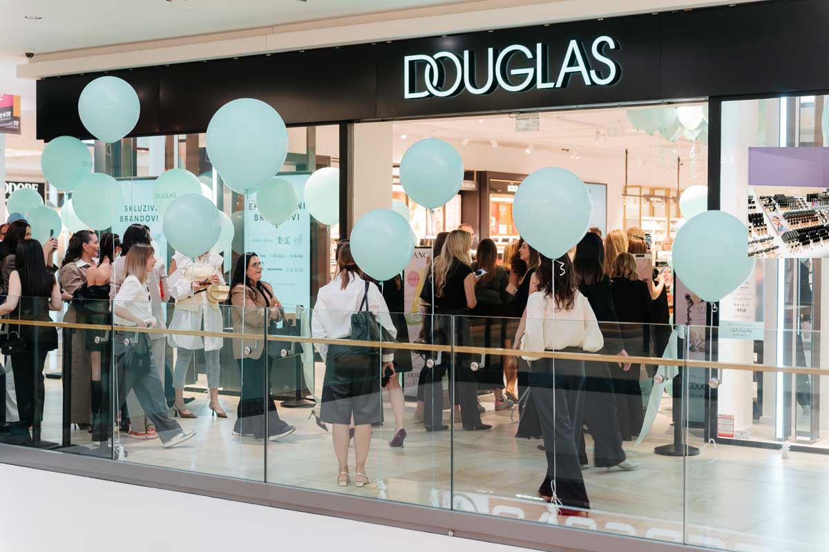 New Douglas Store at Mall of Split